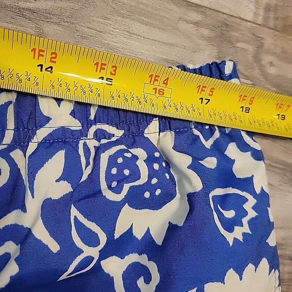 Polo Sport Ralph Lauren Swim Board Shorts Mens Medium Blue‎ Floral AOP Lined VGT